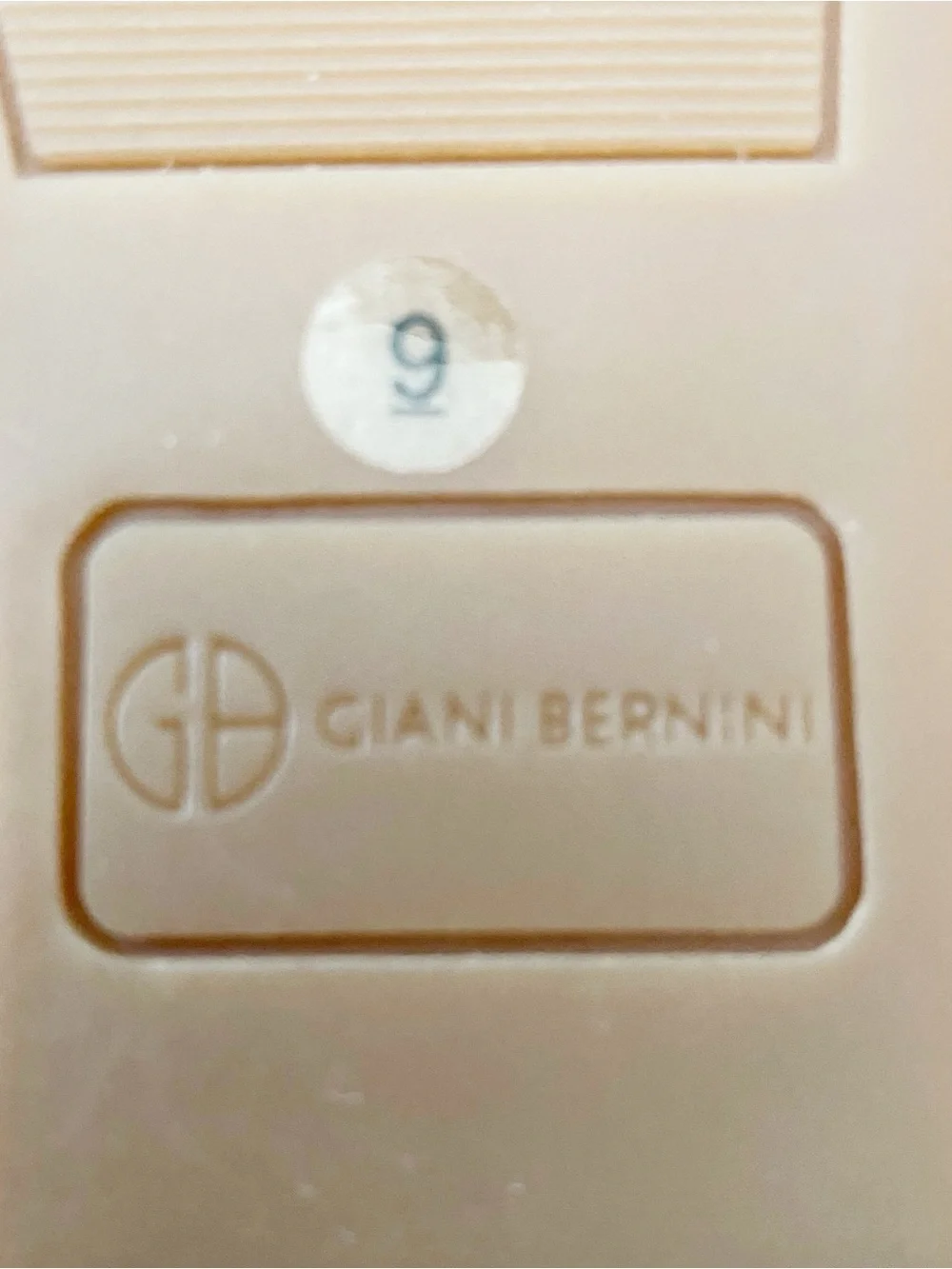 Giani Bernini CAYLAA wedge espadrille sandal saddle brown smooth vegan leather